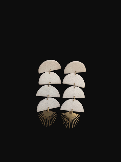 Moon Stack Earrings