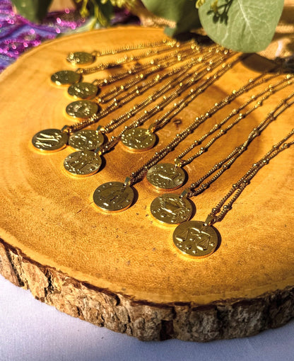 Zodiac Pendant Necklace