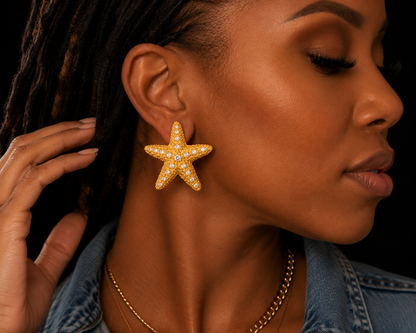 Starfish Stud Earrings