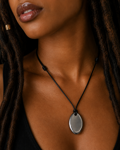 The Midnight Stone Pendant Necklace