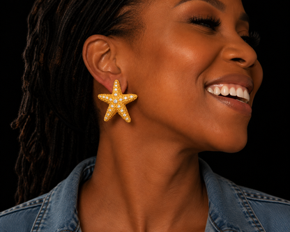 Starfish Stud Earrings