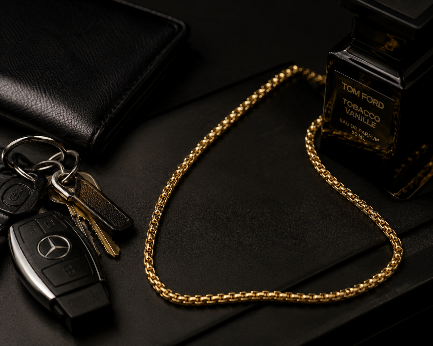 Men's Essential Box Chain Necklace