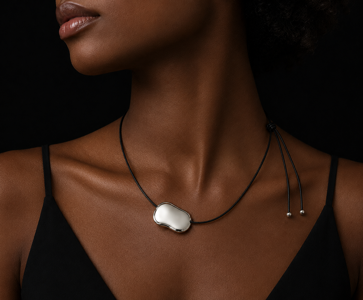 Stone Cord Necklace
