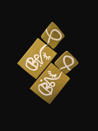 Muse Portrait Studs