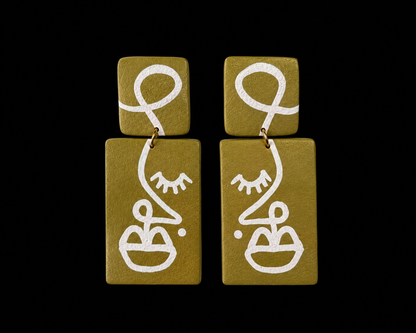 Muse Portrait Studs
