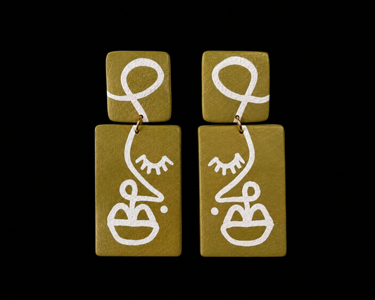Muse Portrait Studs