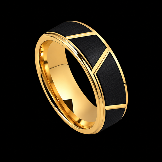 Contrast Band Ring
