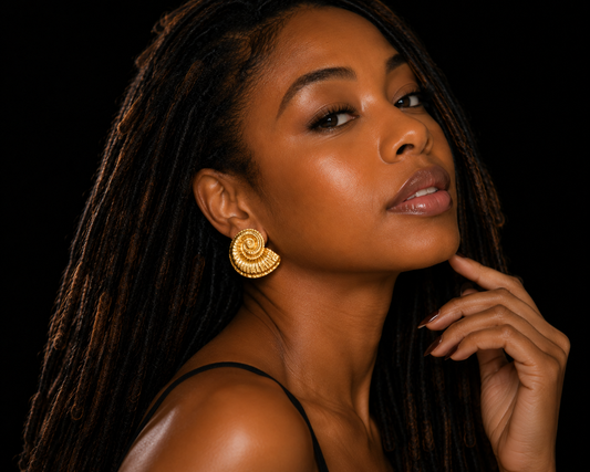 Textured Shell Studs