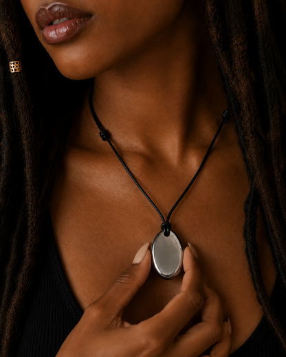 The Midnight Stone Pendant Necklace