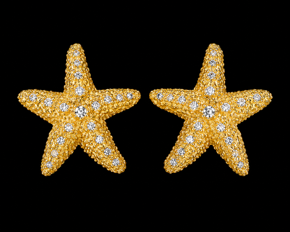 Starfish Stud Earrings