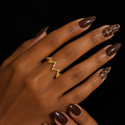 Ziggle Ring | Waterproof Stainless Steel | Tarnish Resistant