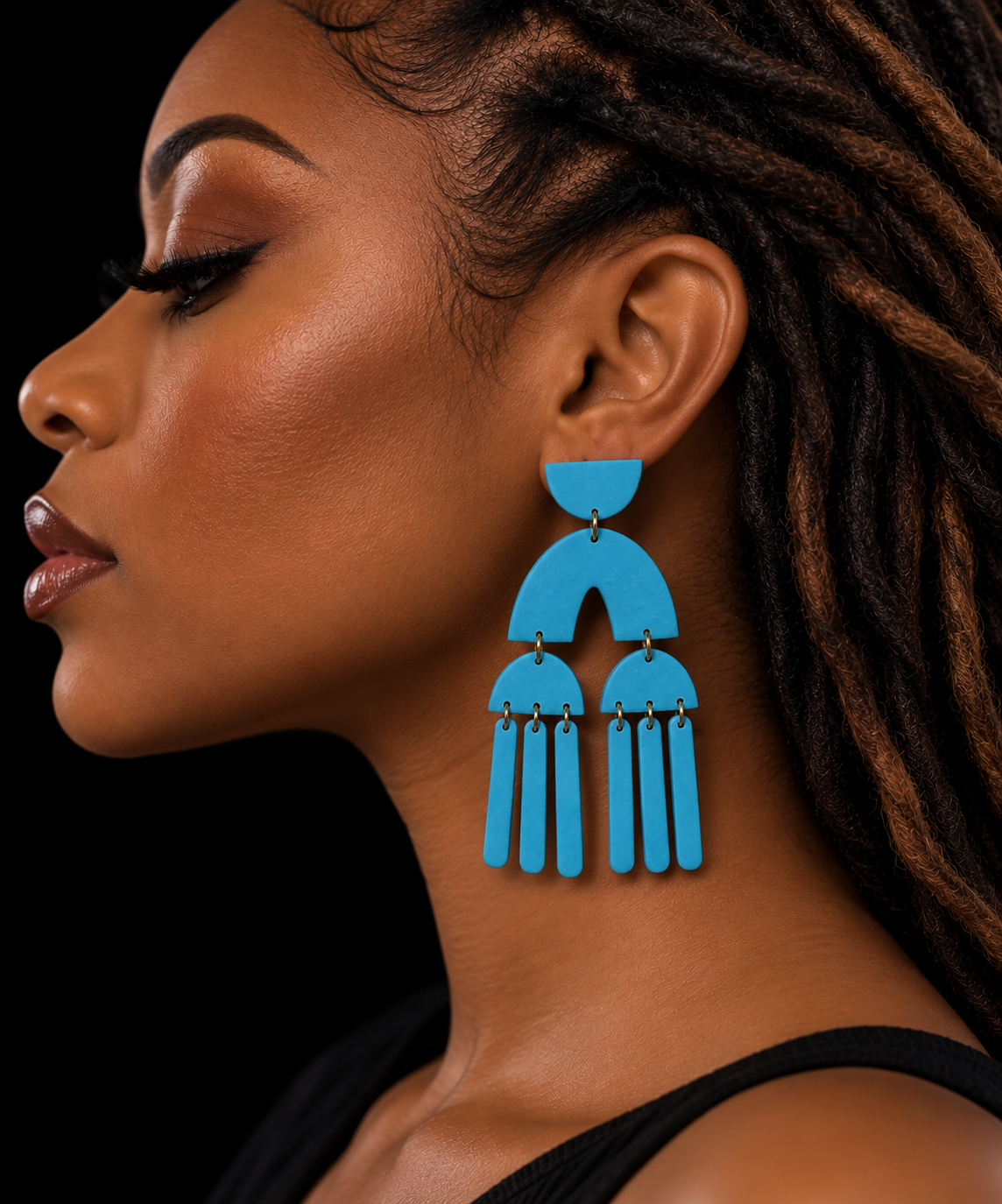 Golden Hour Statement Earrings