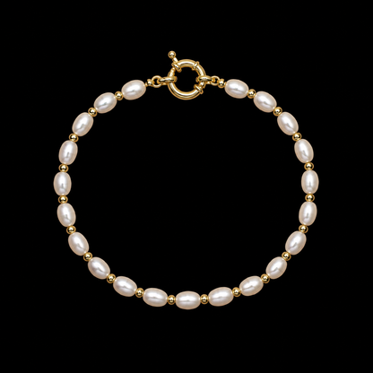 Pearl Toggle Bracelet