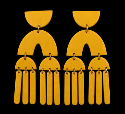 Golden Hour Statement Earrings